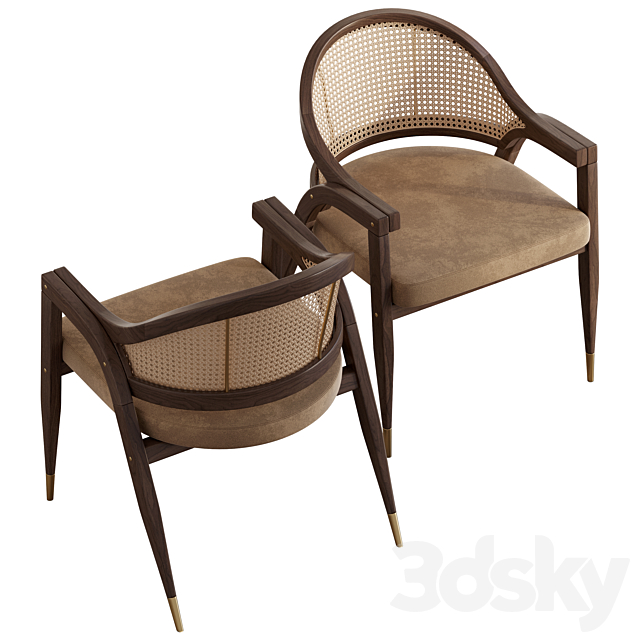 Wormley Dining Chair - DUISTT 3dsky