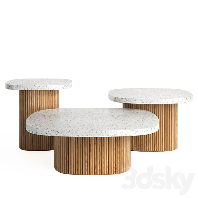 The Loom Collection’s Gion coffee tables 3DSMax File - thumbnail 1