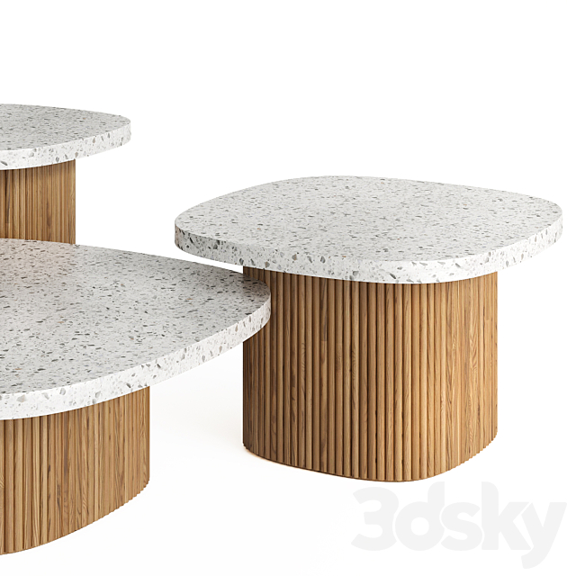 The Loom Collection’s Gion coffee tables 3DSMax File - thumbnail 2