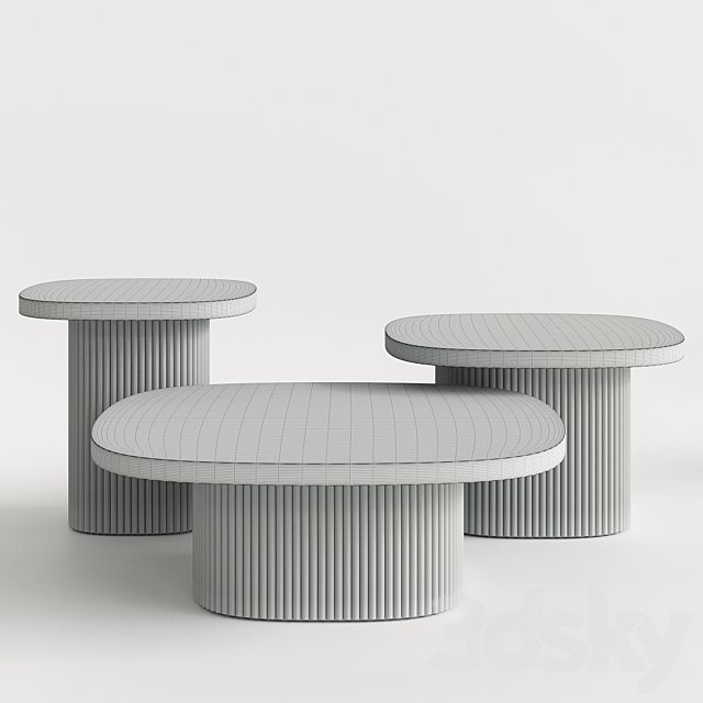 The Loom Collection’s Gion coffee tables 3DSMax File - thumbnail 4