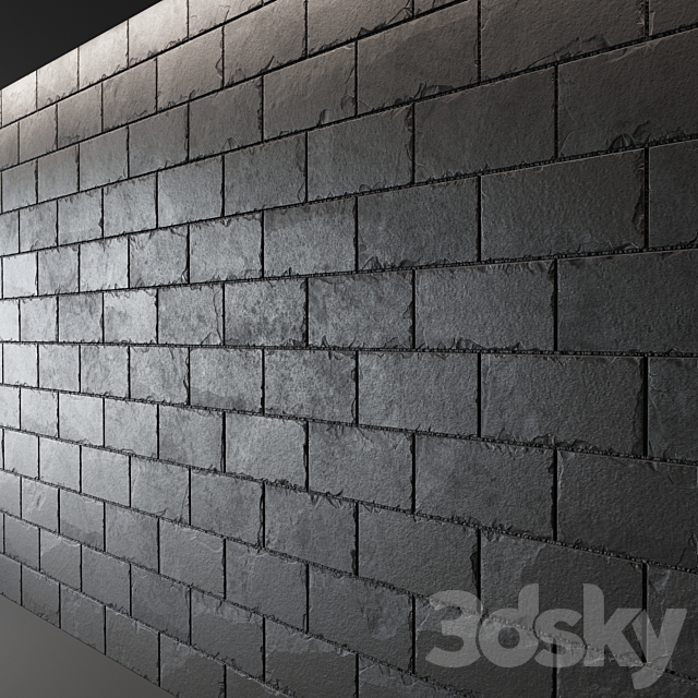 stone wall material 3dsky