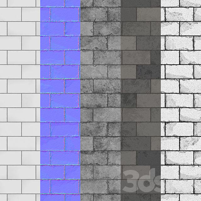 stone wall material 3dskyfree