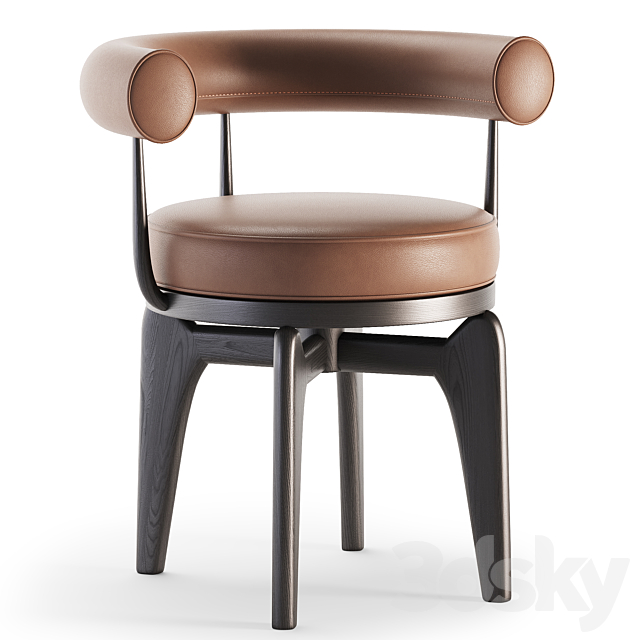Indochine Chair 3DSMax File - thumbnail 1