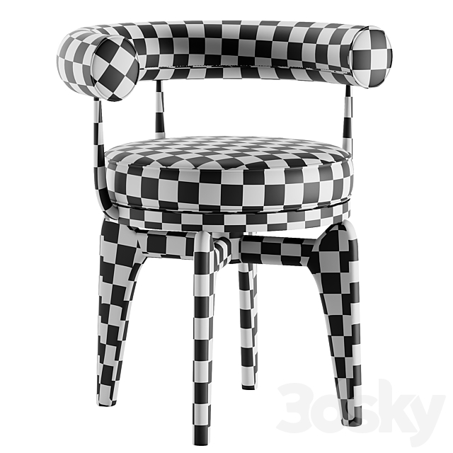 Indochine Chair 3DSMax File - thumbnail 3
