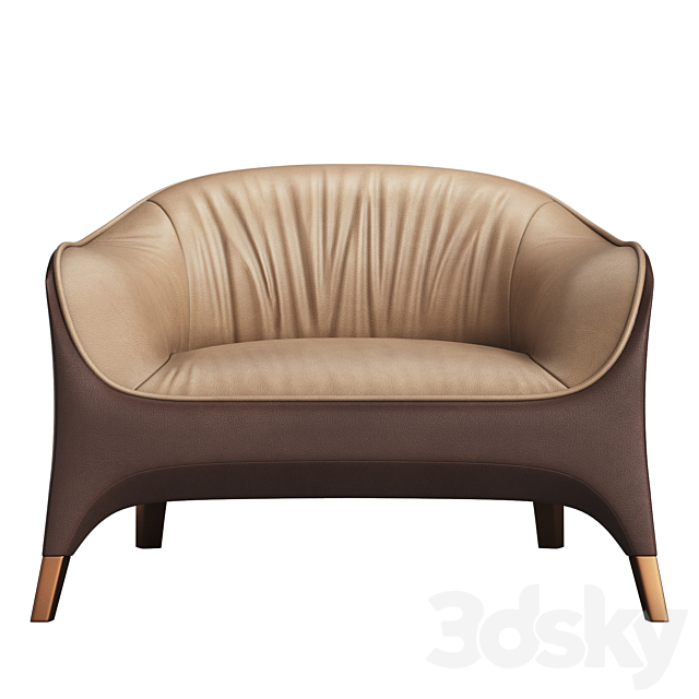 Armchair by SUREECO 3DSMax File - thumbnail 2