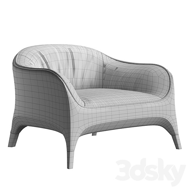 Armchair by SUREECO 3DSMax File - thumbnail 4