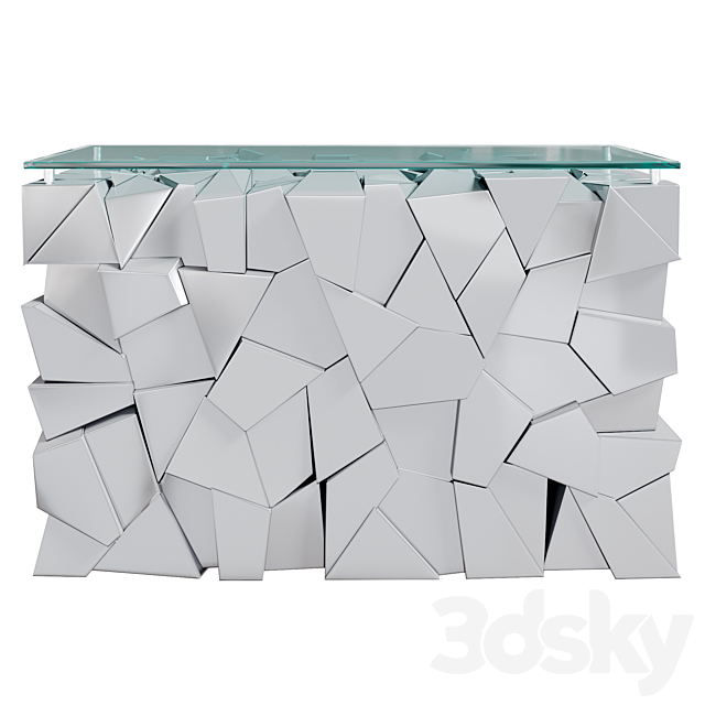 REFLECTION CONSOLE BAKER LUXE 3d