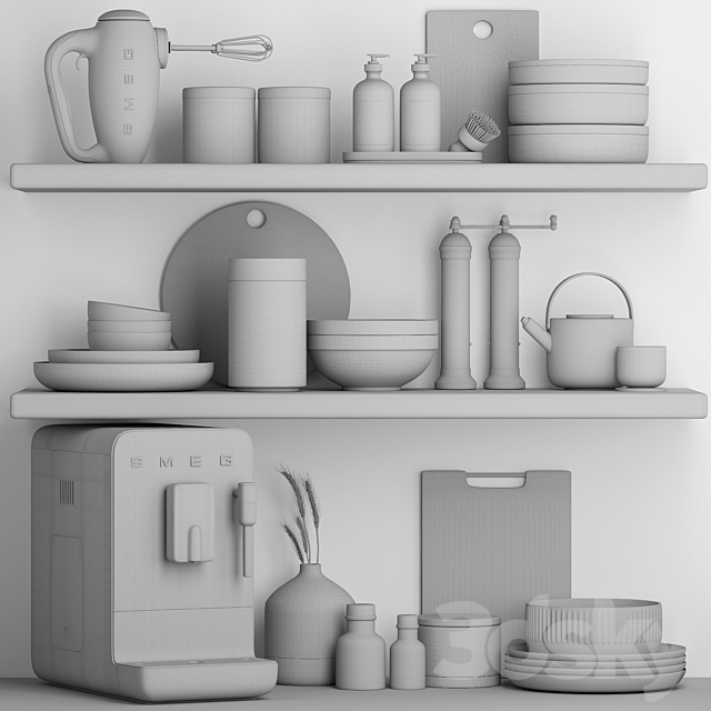 other kitchen accessories 28 3DSMax File - thumbnail 5