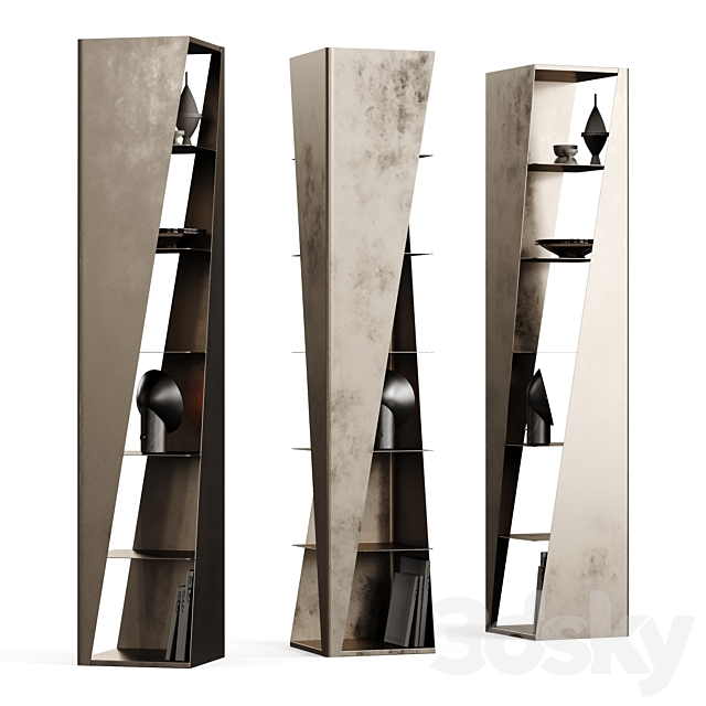 Cattelan Italia Rocket Bookcase 3d