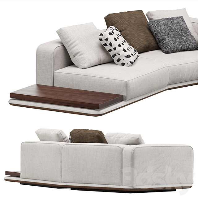 Minotti Horizonte Modular Sofa 07 3dskyfree