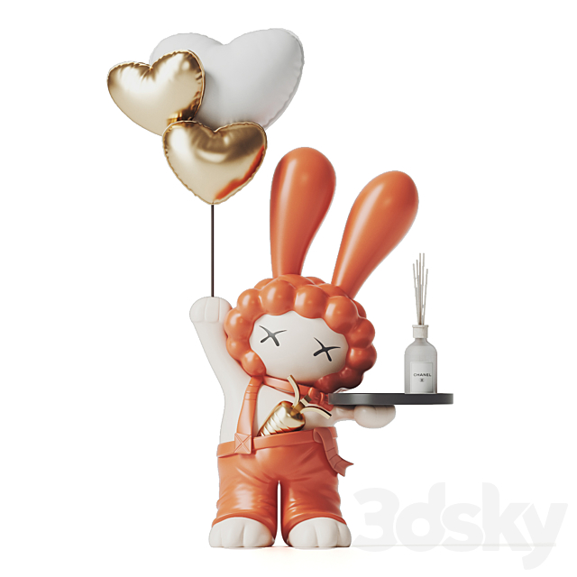rabbit toys 3DSMax File - thumbnail 1