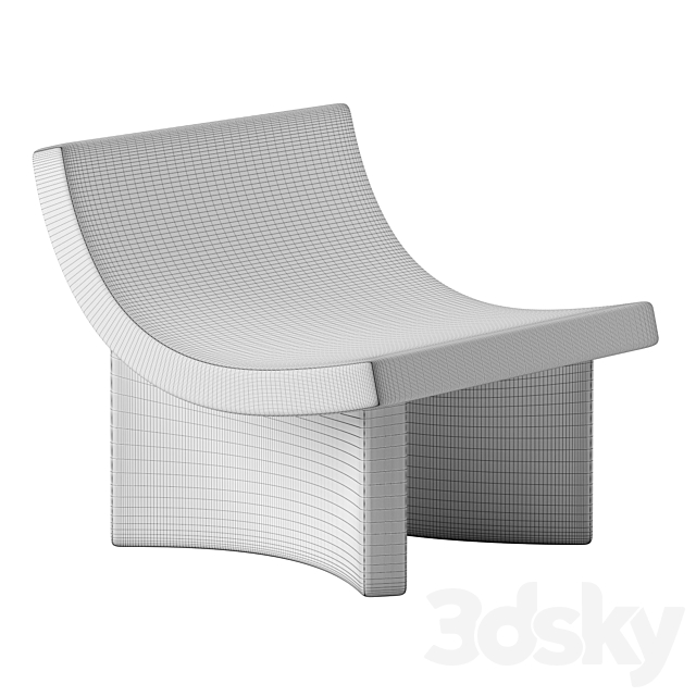 Talk armchair by Mogg 3DSMax File - thumbnail 3