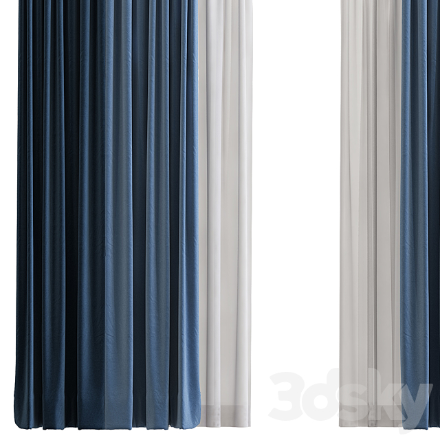 Curtain #130 3DSMax File - thumbnail 3