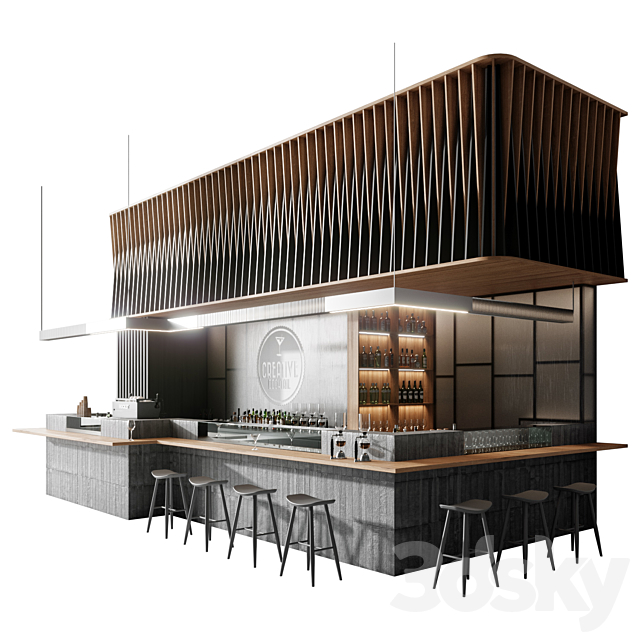 Bar 2 3dmodel