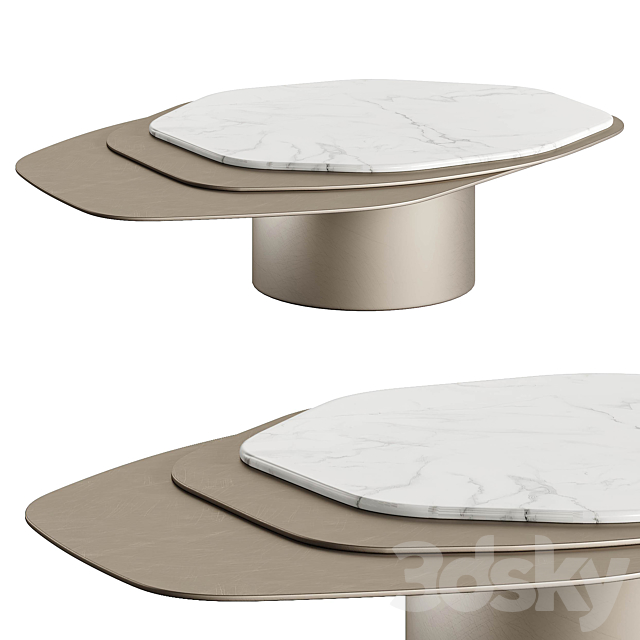 Carlycollective Epicure VII Coffee Table 3DSMax File - thumbnail 4