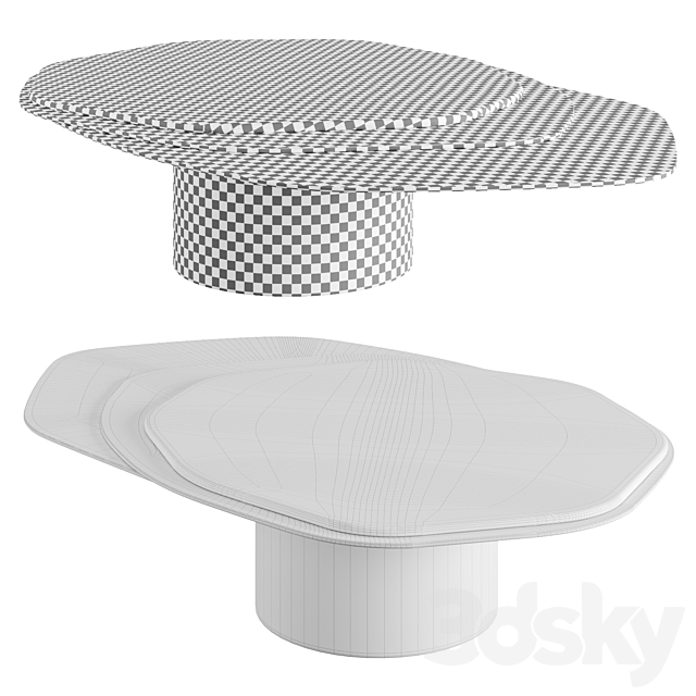 Carlycollective Epicure VII Coffee Table 3DSMax File - thumbnail 7