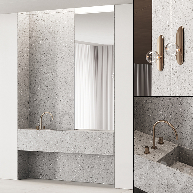 186 bathroom furniture 02 elegant minimal luxury 01 3DSMax File - thumbnail 1