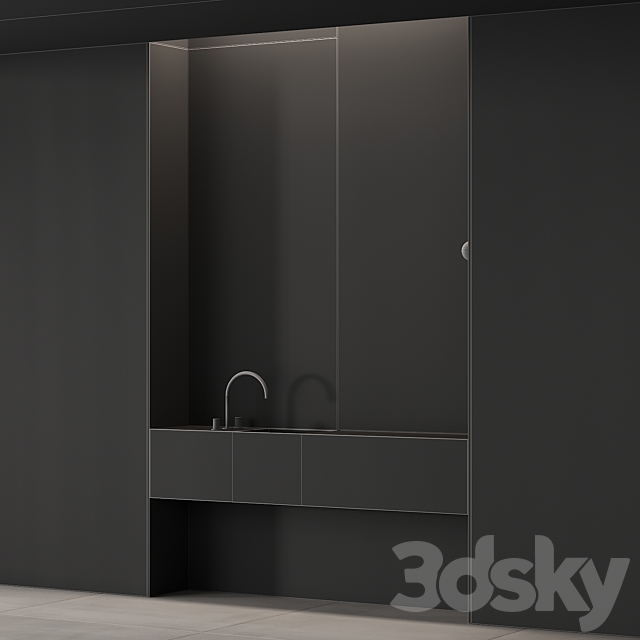 186 bathroom furniture 02 elegant minimal luxury 01 3DSMax File - thumbnail 7