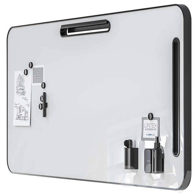 Lightweight portable whiteboard Lintex NOTE 3dsky
