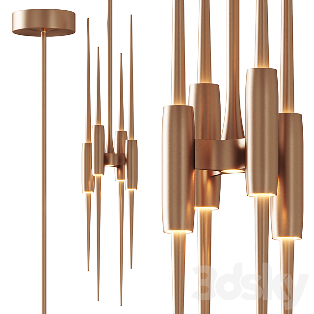 Holly Hunt Four Seasons Pendant Pendant light 3D Models