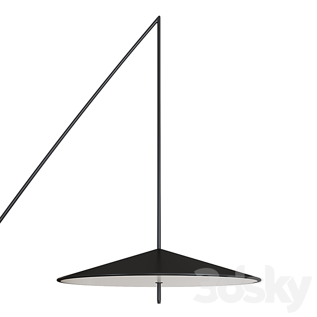 LED floor lamp MAUNO Lampatron 3DS Max Model - thumbnail 2
