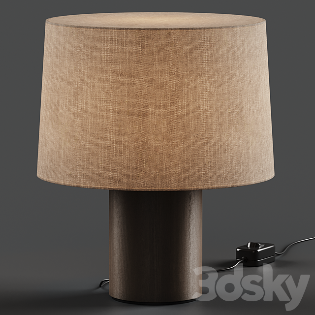 Eclipse Table Lamp H39.5cm by ferm LIVING 3DSMax File - thumbnail 2