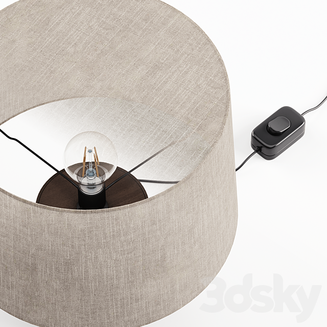Eclipse Table Lamp H39.5cm by ferm LIVING 3DSMax File - thumbnail 3