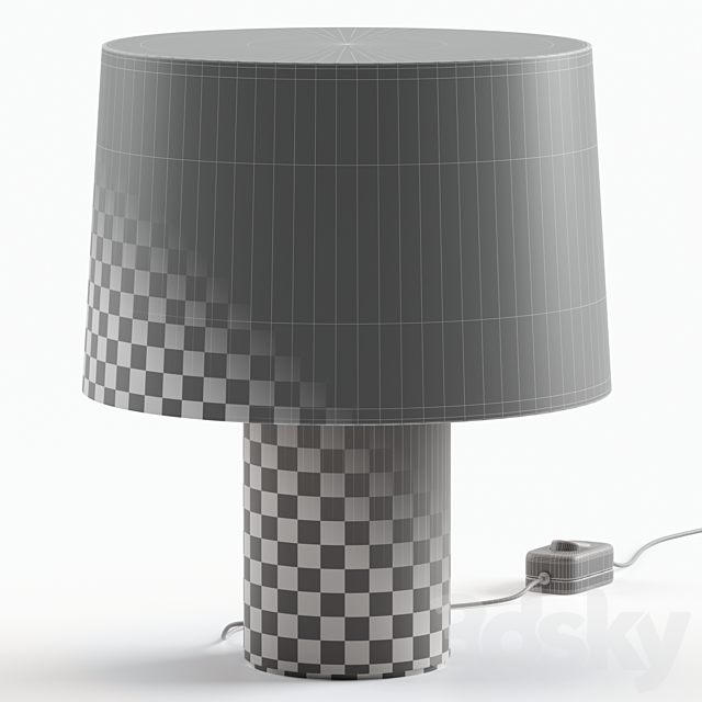 Eclipse Table Lamp H39.5cm by ferm LIVING 3DSMax File - thumbnail 4
