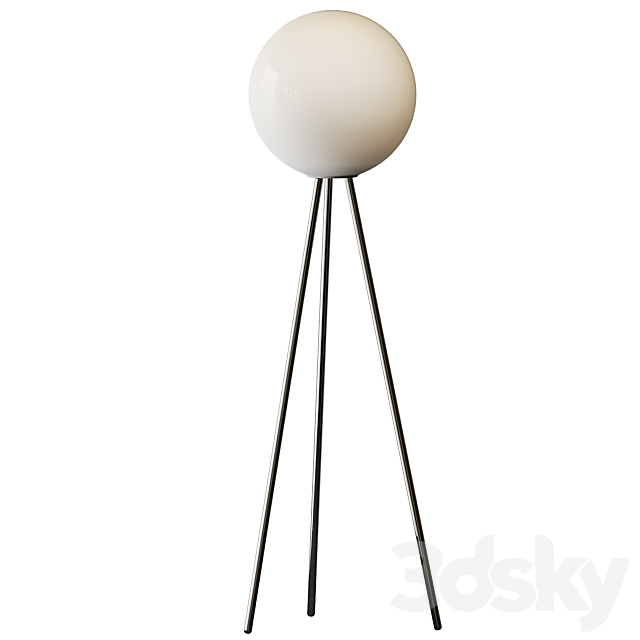 Daniela Puppa Floor Lamp from Fontane Arte 3DSMax File - thumbnail 1