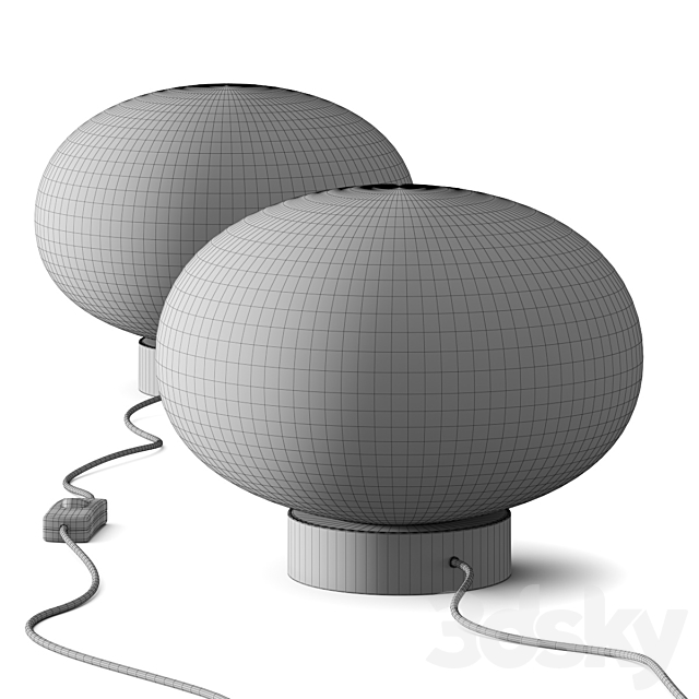 Nemo Maga Table Lamp 3d