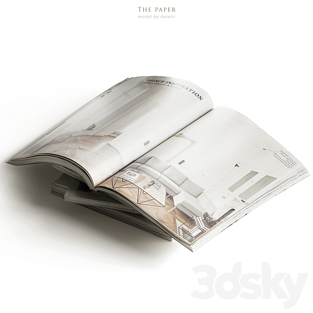 The paper 3dmodel