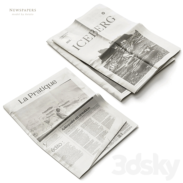Newspapers 3d