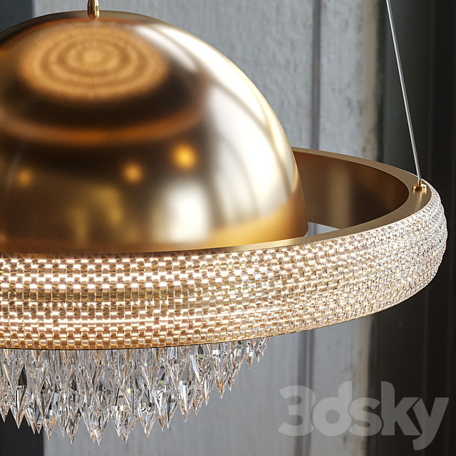Suspended chandeliers ZARINA by Lampatron 3d