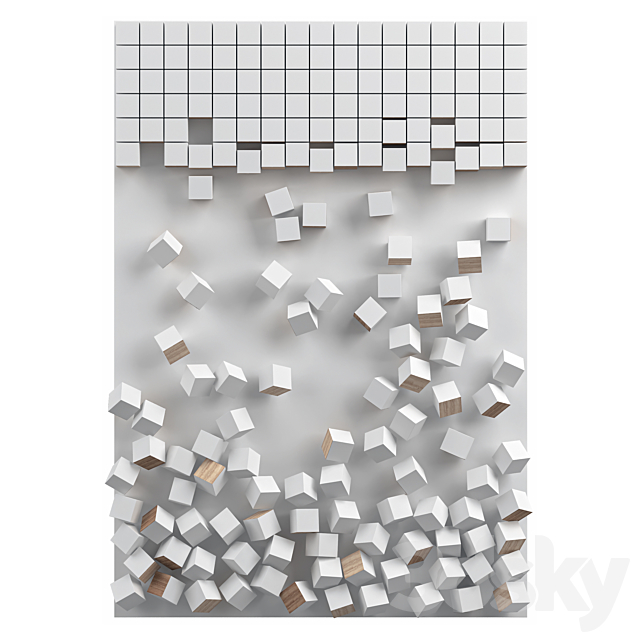 Falling Cubes 3d