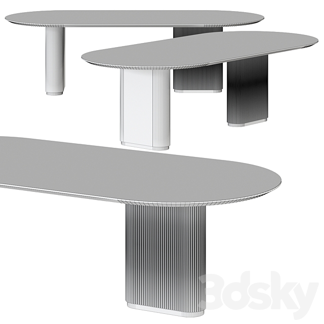 Dania Momocca Collection Table 3dsky