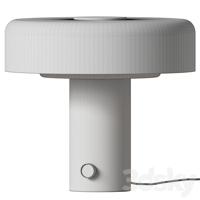 Disc Low Table Lamp – In common with 3DSMax File - thumbnail 3