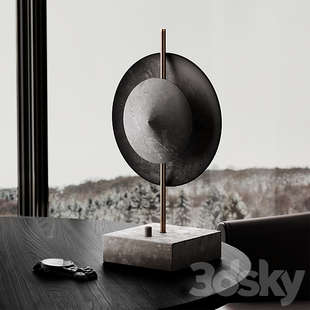 DUSK TABLE LAMP Designed by Nicolaj Nøddesbo 3dskyfree