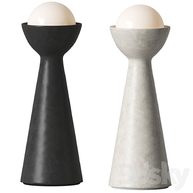 Seneca Table Lamp - In common with 3d