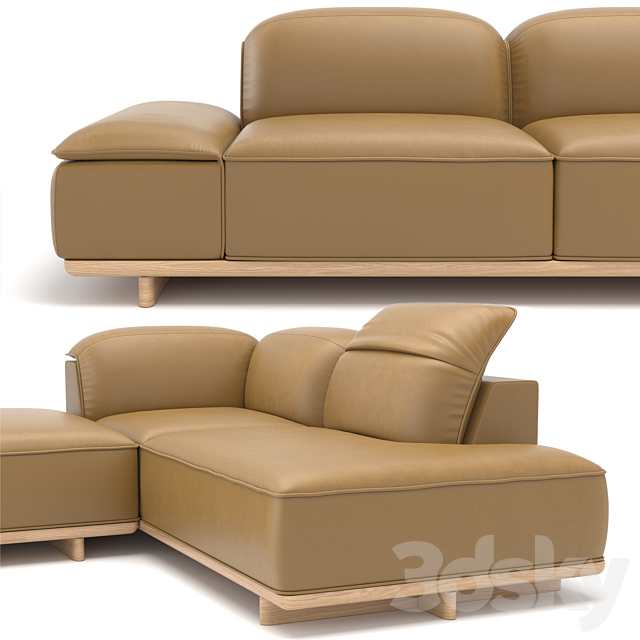 Adam Natuzzi Italia Sofa 3D Models