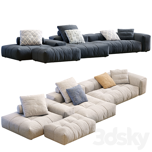 Sofa Pixel By Saba 3d