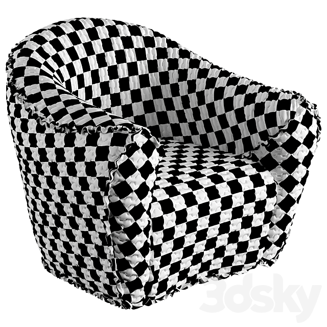 Poltrona Panna Chair 3dsky