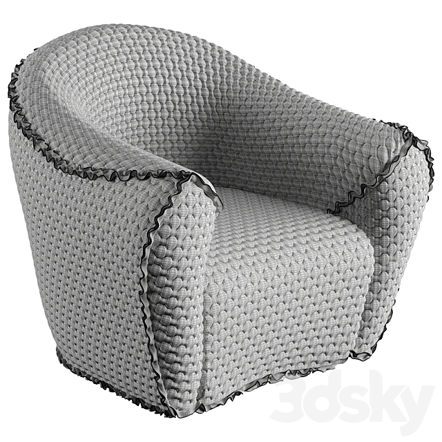 Poltrona Panna Chair 3dskyfree