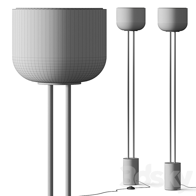 Gantri Studio Elk Arpeggio Floor Lamp 3DSMax File - thumbnail 3
