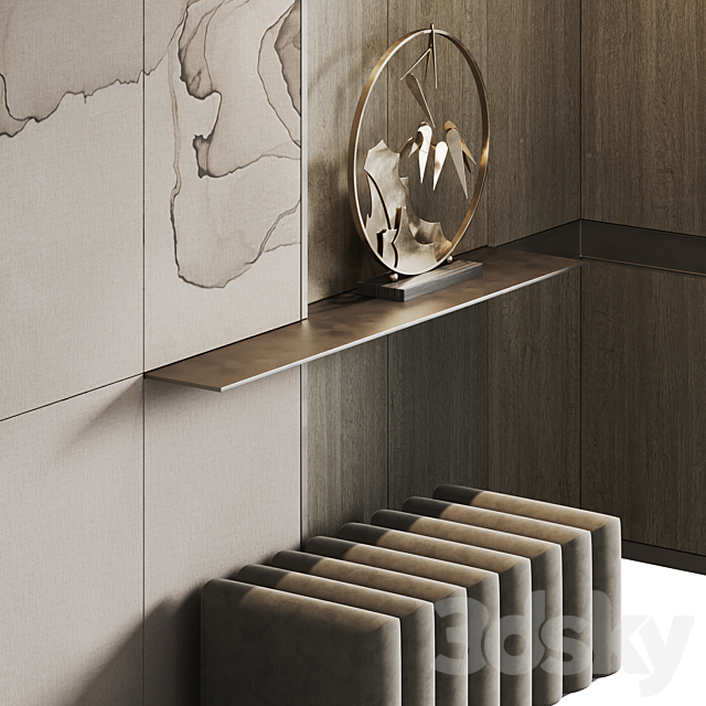 Composition in the hallway Dothink 3dsky