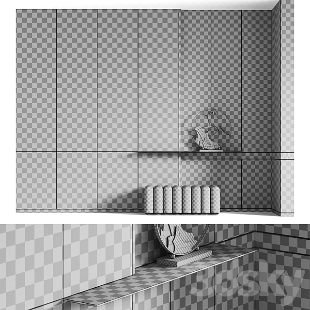 Composition in the hallway Dothink 3dskyfree