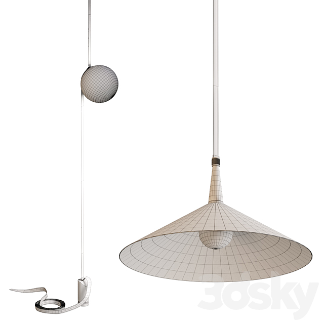 Lampatron NUTTA ONE pendant light 3dskyfree