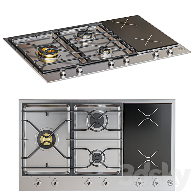 Bertazzoni Appliance set 3DS Max Model - thumbnail 4
