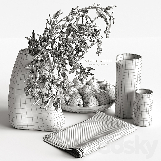 arctic apples 3dsky