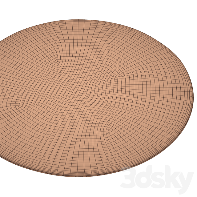 Children’s round carpet with the image of a lion. Syma 3DSMax File - thumbnail 5