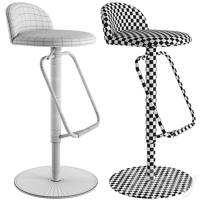Cosmo Stool By Bross 3dskyfree